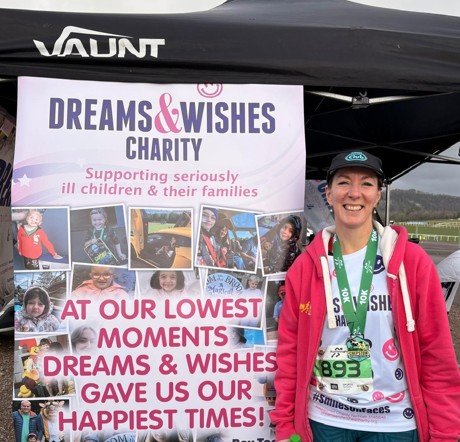 Walking for our daughter Rosie