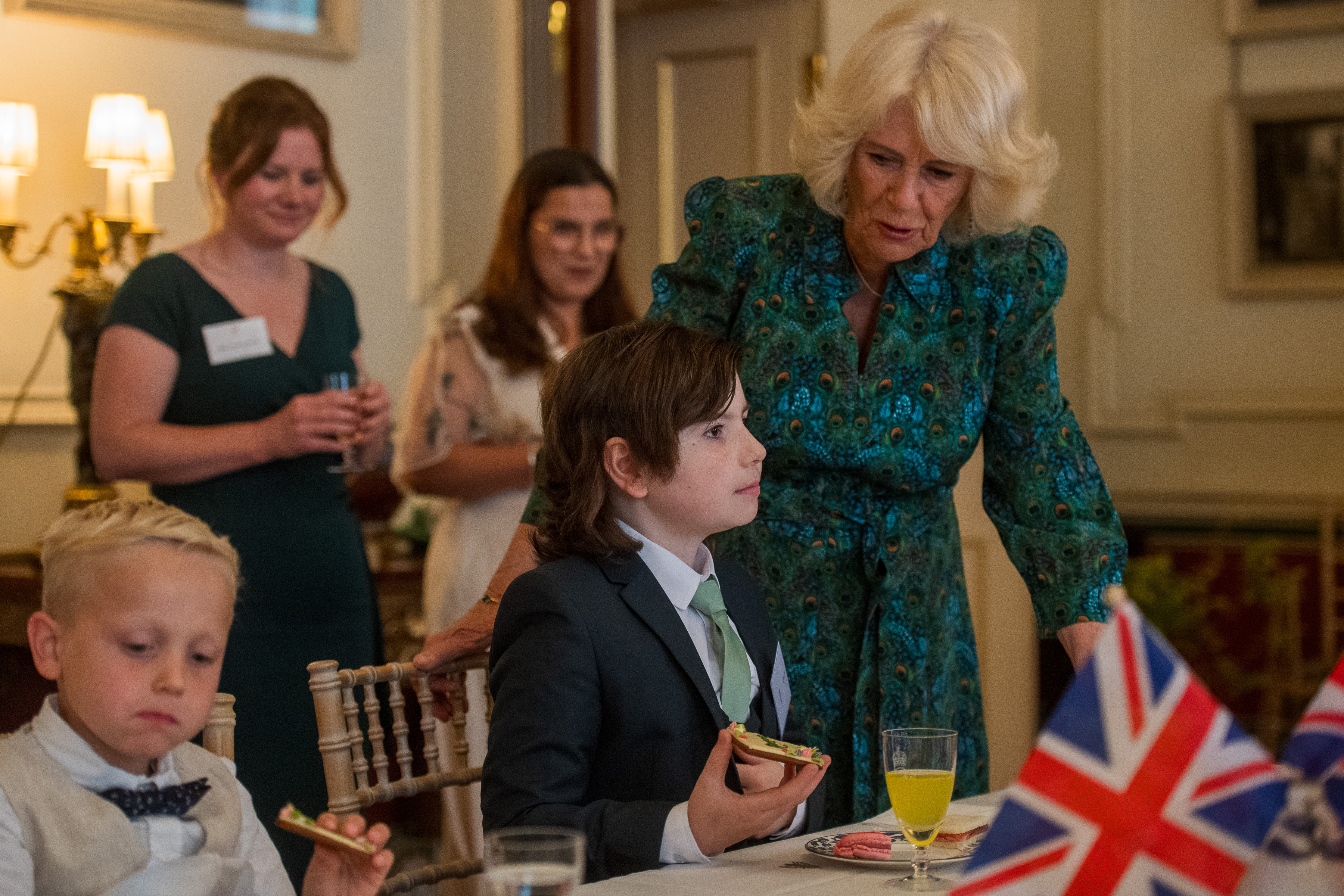Afternoon tea with the Queen